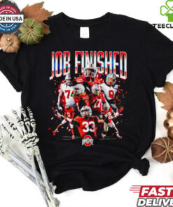 Job Finished Ohio State Buckeyes Football graphic hirt