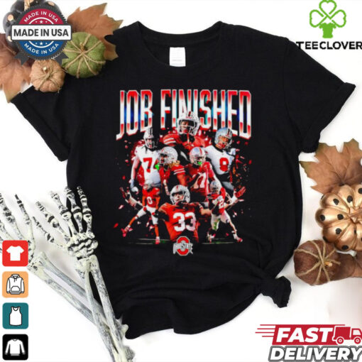 Job Finished Ohio State Buckeyes Football graphic hirt
