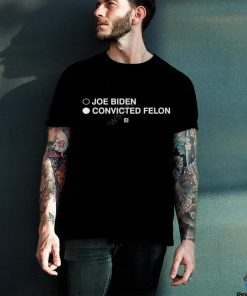 Joe Biden Convicted Felon Pullover Shirt