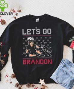 Joe Biden Falls Off Bike Let’s Go Brandon Christmas Ugly Shirt