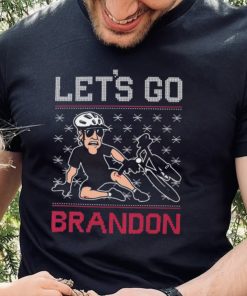 Joe Biden Falls Off Bike Let’s Go Brandon Christmas Ugly Shirt