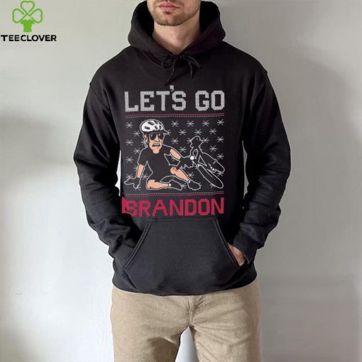 Joe Biden Falls Off Bike Let’s Go Brandon Christmas Ugly Shirt