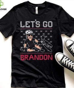 Joe Biden Falls Off Bike Let’s Go Brandon Christmas Ugly Shirt