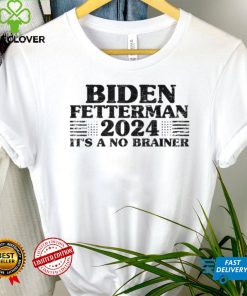 Joe Biden Fetterman 2024 It’s a No Brainer Vintage T Shirt