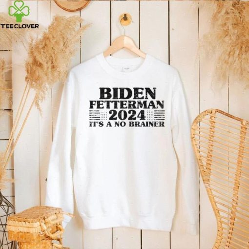 Joe Biden Fetterman 2024 It’s a No Brainer Vintage T Shirt