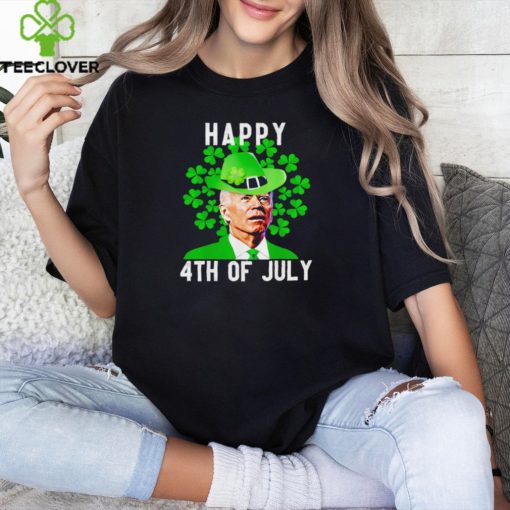 Joe Biden Happy 4th Of July Confused St. Patrick’s Day shirt
