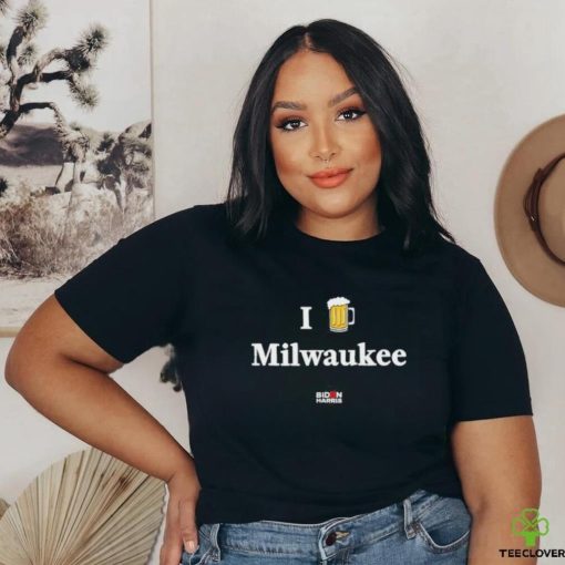 Joe Biden I Want Beer Milwaukee Shirt