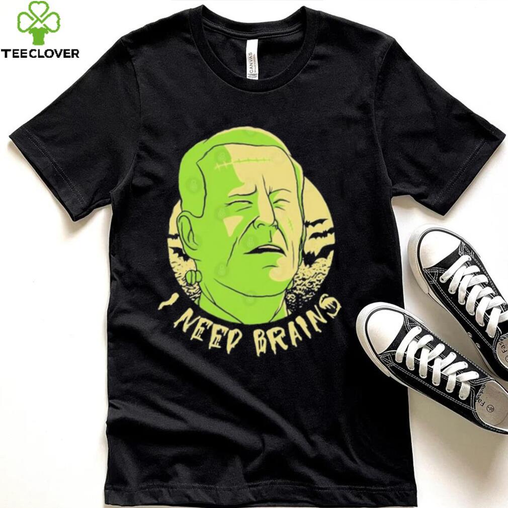 Joe Biden Zombie I Need Brains Halloween Shirt Joe Biden Zombie I Need Brains Halloween Shirt