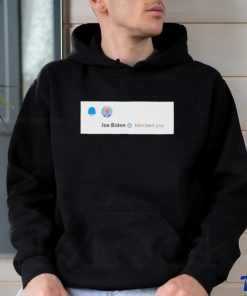 Joe Biden blocked you elon musk T shirts