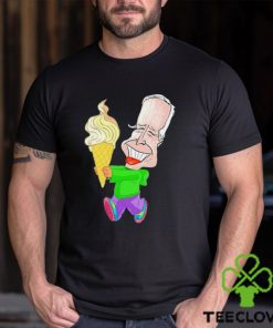 Joe Biden eating ice cream funny art shirt 1 Joe Biden eating ice cream funny art shirt