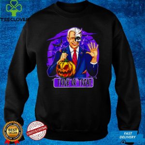 Joe Biden hold Pumpkin Trick or Treat Halloween T Shirt