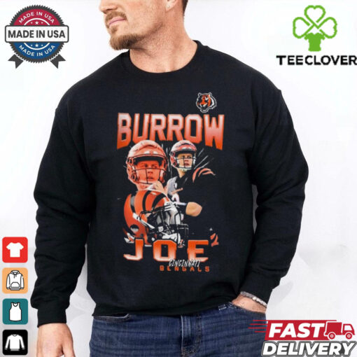 Joe Burrow Cincinnati Bengals Live in Concert Player Graphic t shirt