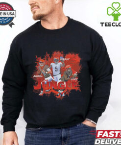 Joe Burrow Cincinnati Bengals NFL football the jungle trio vintage shirt