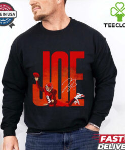 Joe Burrow Cincinnati Bengals TD Pass signature shirt