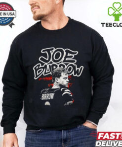 Joe Burrow Cincinnati Football Graphic retro shirt