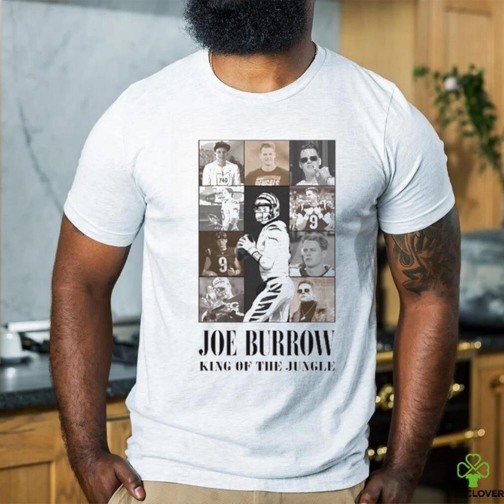 Joe Burrow King Of The Jungle Eras Tour Shirt Joe Burrow King Of The Jungle Eras Tour Shirt