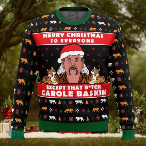 Joe Exotic Tiger King Ugly Christmas Sweater Gift For Men And Women