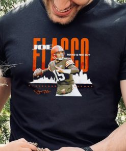 Joe Flacco Cleveland Browns round and find out hoodie, sweater, longsleeve, shirt v-neck, t-shirt