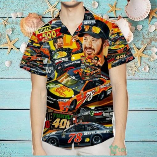 Joe Gibbs Racing Martin Truex Jr7 3D Hawaiian Shirt Sport Fans Gift Summer Gift