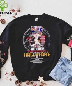 Joe Mauer Minnesota Twins 2004 2018 2024 Baseball Hall of Fame shirt