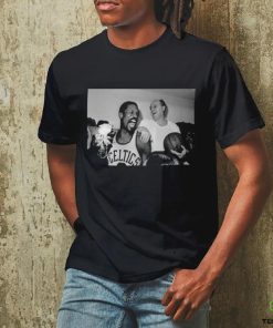 Joe Mazzulla Wearing Fc Carino Bill Russell Tee shirt