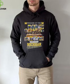 Joe Moore Winner of the award Michigan Wolverines shirt