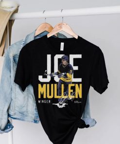 Joe Mullen St. Louis Blue Winger Signature Shirt