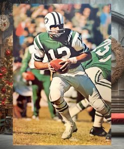 Joe Namath New York Jets Sports Illustrated Vintage Original Poster