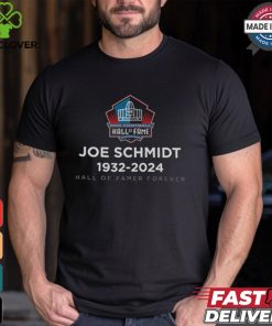 Joe Schmidt 1932 2024 Pro Football Hall of Fame Forever shirt 2 Joe Schmidt 1932 2024 Pro Football Hall of Fame Forever shirt