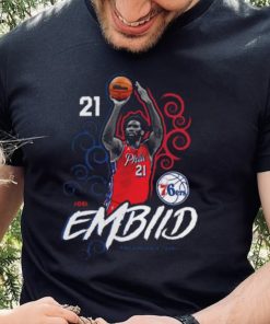 Joel Embiid Philadelphia 76Ers Fanatics Branded Competitor shirt 4 Joel Embiid Philadelphia 76Ers Fanatics Branded Competitor shirt