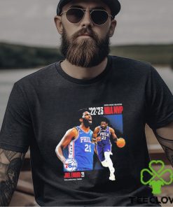 Joel Embiid Philadelphia 76ers 2023 NBA MVP Award Time Out Shirt