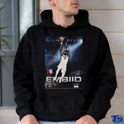Joel Embiid Philadelphia 76ers 2023 NBA Playoffs MVP Shirt