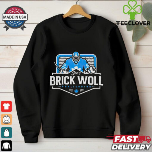 Joe’s Brick Woll Goaltending New hockey shirt