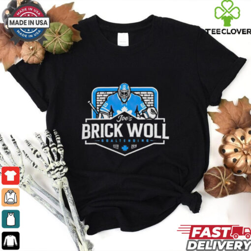 Joe’s Brick Woll Goaltending New hockey shirt