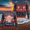 Christmas 2024 Miller Lite Reindeer Snowy Night Ugly Sweater