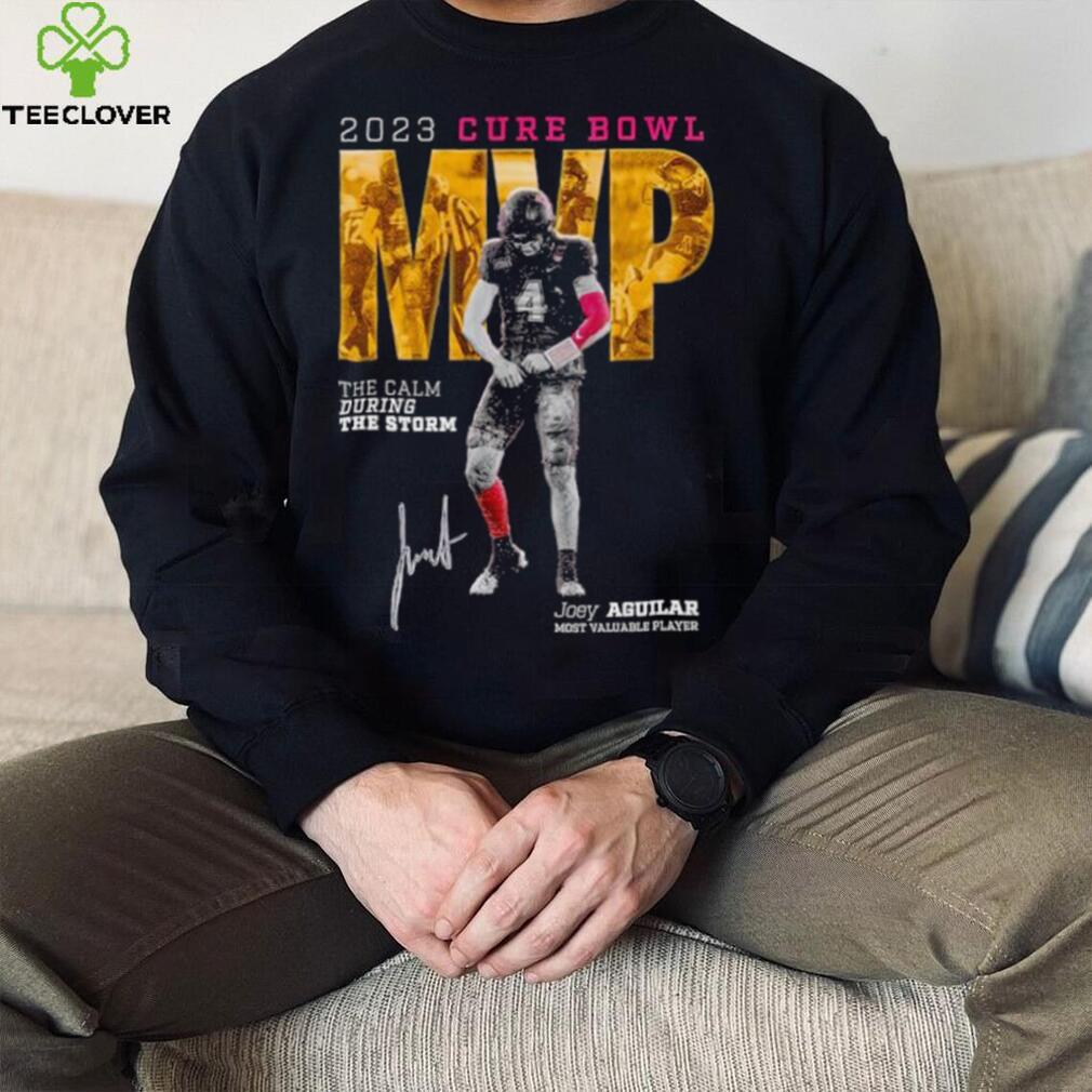 Joey Aguilar 2023 Cure Bowl MVP shirt Joey Aguilar 2023 Cure Bowl MVP shirt