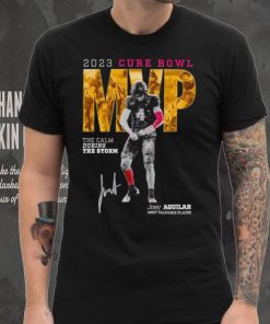 Joey Aguilar 2023 Cure Bowl MVP shirt