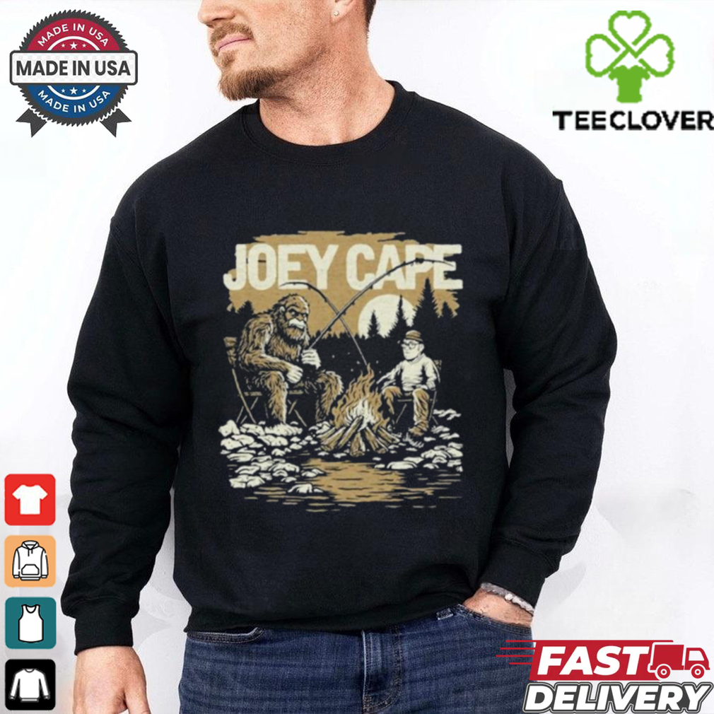 Joey Cape Tour Alberta Fishing Bigfoot 2024 T shirts Joey Cape Tour Alberta Fishing Bigfoot 2024 T shirts