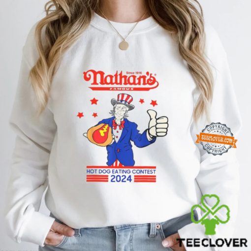 Joey Chestnut Nathan’s Famous Hot Dog eating Contest 2024 Shirt