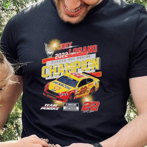 Joey Logano 2022 Champion Nascar Cup Series Shirt