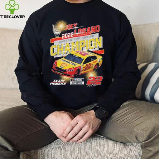Joey Logano 2022 Champion Nascar Cup Series Shirt