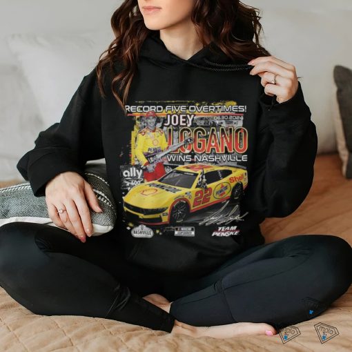 Joey Logano Checkered Flag Sports 2024 Ally 400 Race Winner Shirt