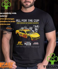 Joey Logano Checkered Flag Sports 2024 Nascar Cup Series Playoffs Shell Pennzoil T shirt
