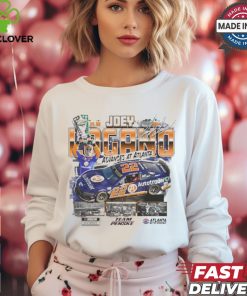 Joey Logano Checkered Flag Sports 2024 Quaker State 400 Race Winner Advances At Atlanta Signature t shirt