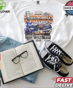 Joey Logano Checkered Flag Sports 2024 Quaker State 400 Race Winner Advances At Atlanta Signature t shirt