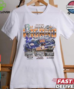 Joey Logano Checkered Flag Sports 2024 Quaker State 400 Race Winner Retro T Shirt