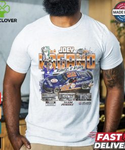 Joey Logano Checkered Flag Sports 2024 Quaker State 400 Race Winner Retro T Shirt