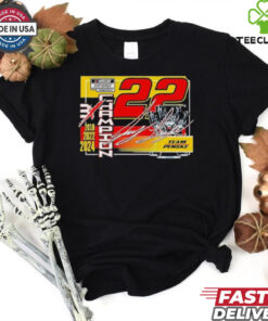 Joey Logano Team Penske 2018 2022 2024 NASCAR Cup Series Champion Lifestyle T Shirts