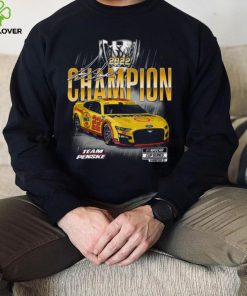 Joey Logano Team Penske 2022 NASCAR Cup Series Champion T Shirt