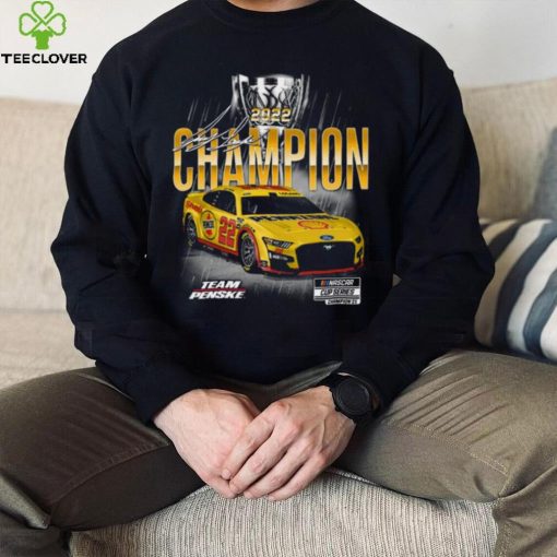 Joey Logano Team Penske 2022 NASCAR Cup Series Champion T Shirt
